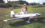 Jamie Wolfer with Extra 300 35% owned by Dean Di Giorgio
